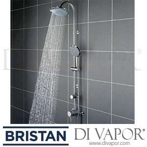 Bristan Prism Exposed Fixed Head Shower Diverter Kit Spare Parts